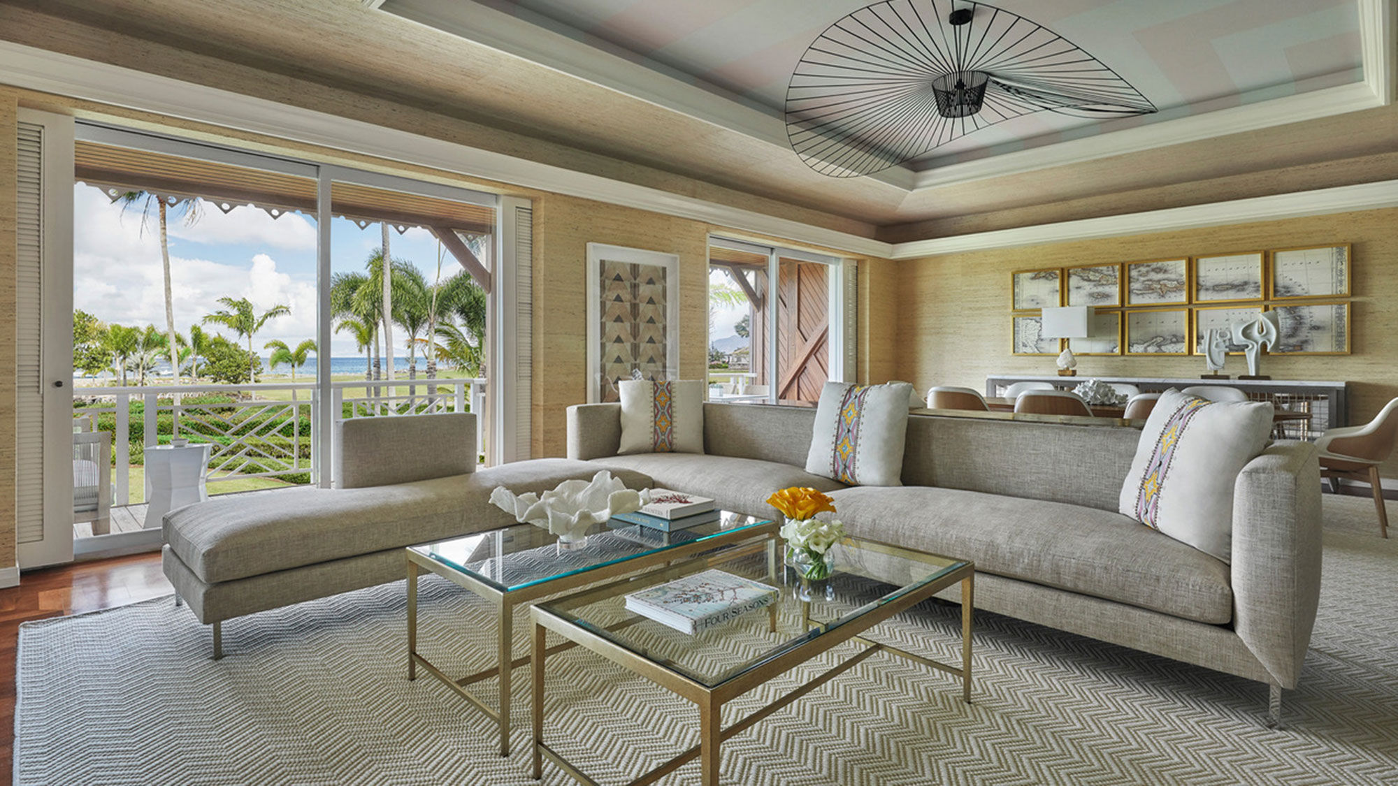 The two Hamilton Suites at the Four Seasons Resort Nevis pay tribute to Alexander Hamilton, who was born on the island.