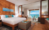 Guestrooms at Sandals Montego Bay today feature king beds, expansive balconies with sea and beach views and luxury bath amenities.