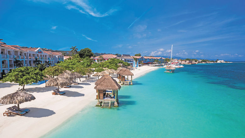 The Sandals Montego Bay was the first all-inclusive resort for couples in Jamaica.