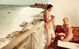 A balcony shot from a guestroom at Sandals Montego Bay, circa 1981.