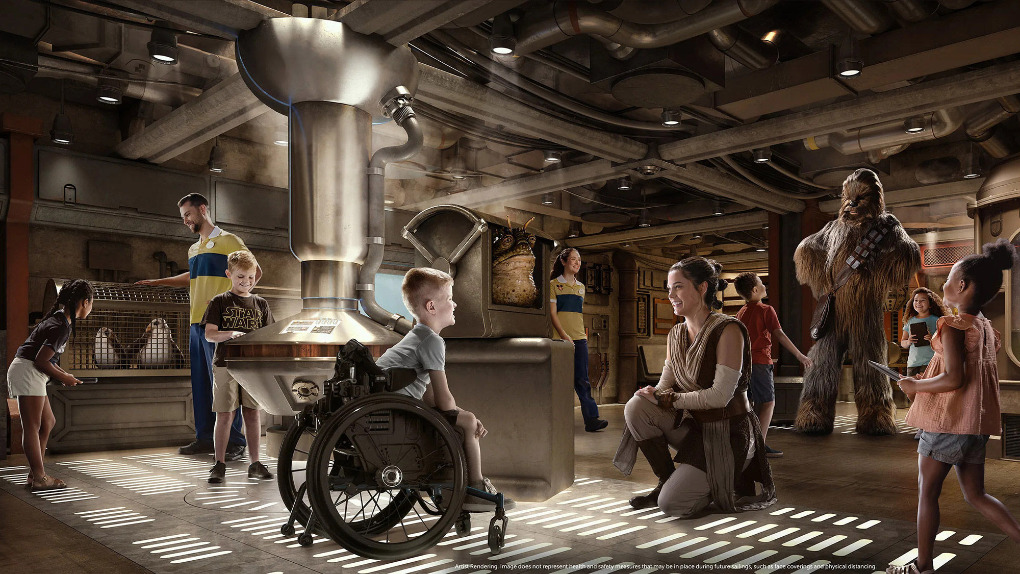 Star Wars: Cargo Bay will be an immersive experience placing kids ages 3 to 12 in the role of "creature handlers."
