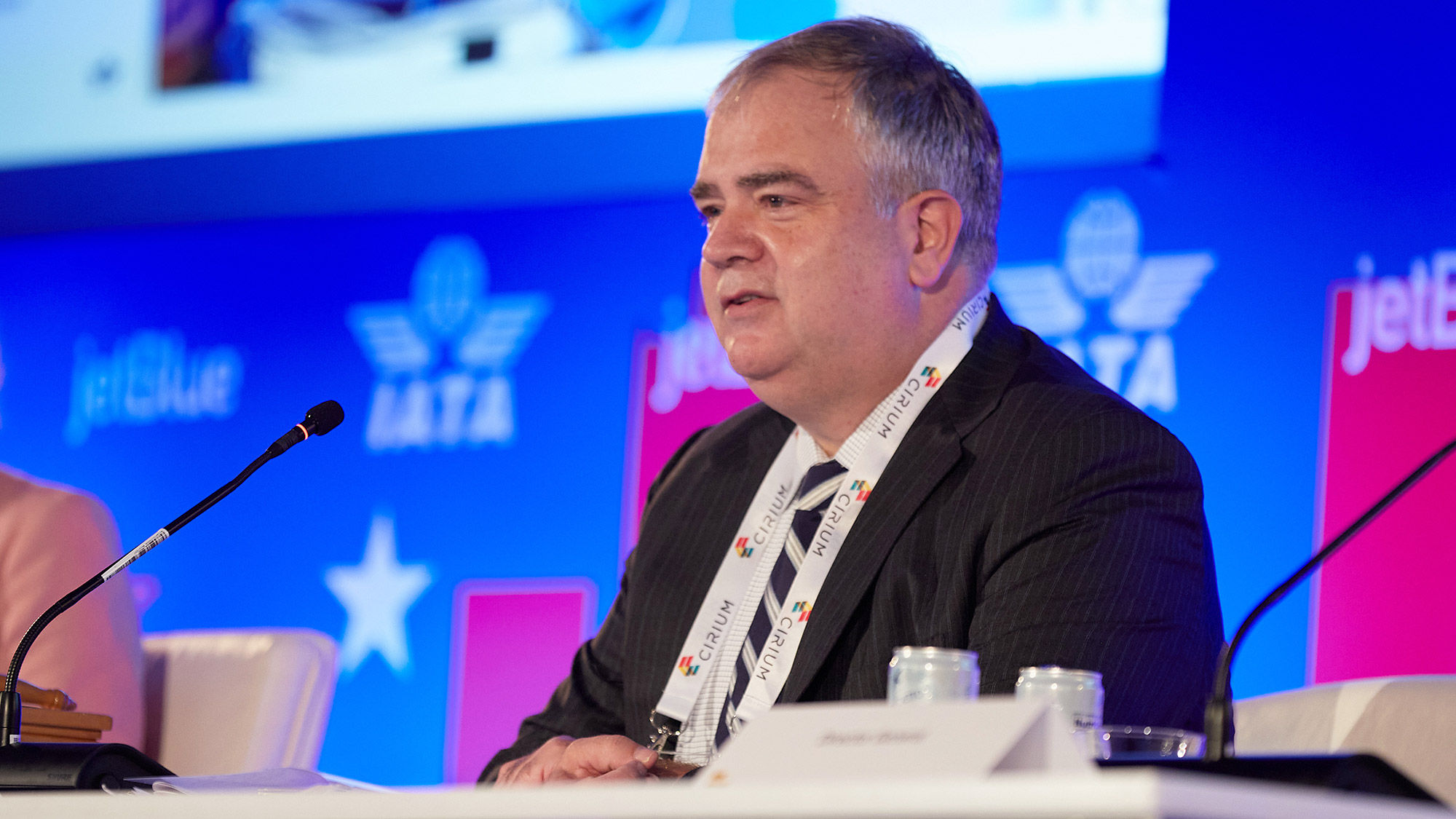 JetBlue CEO Robin Hayes expects that the reopening of international travel will occur ahead of Thanksgiving.