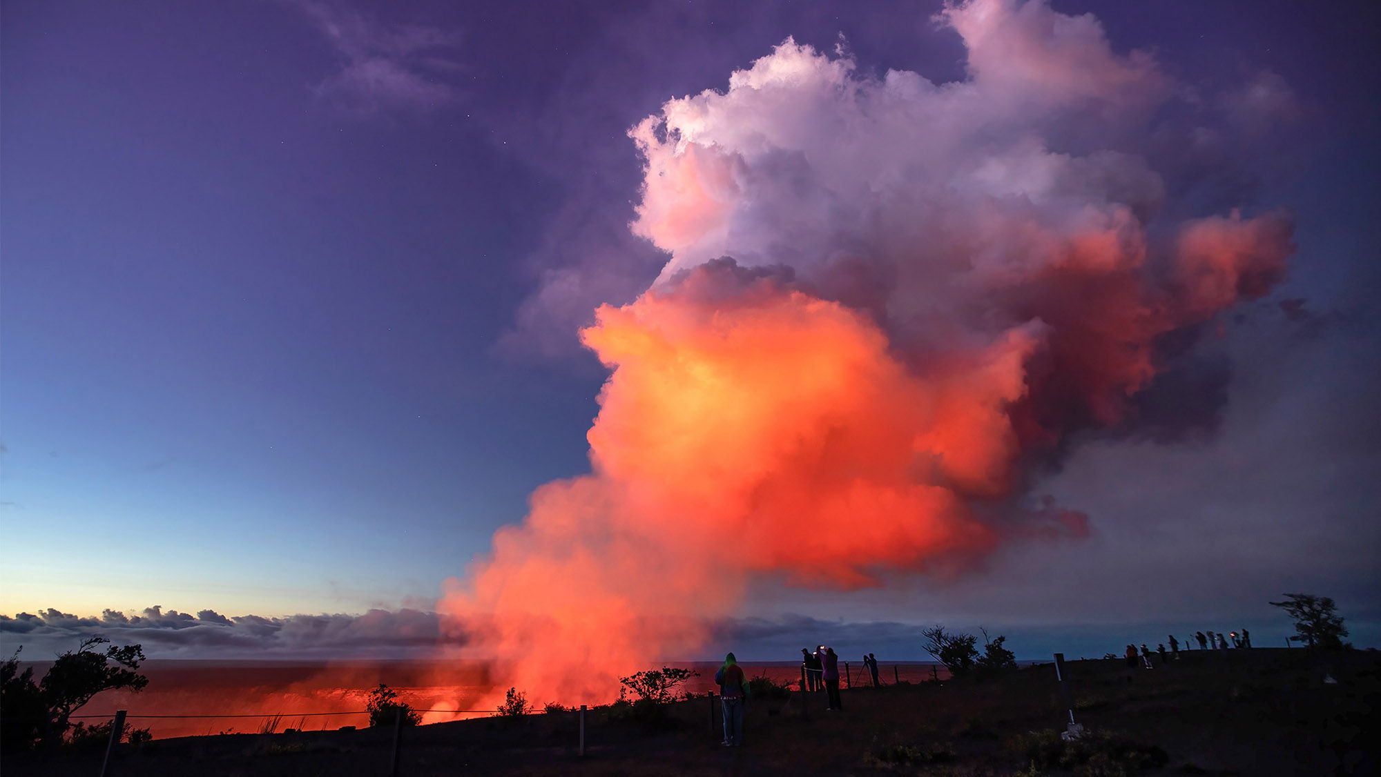Kilauea inside Hawaii Volcanoes National Park began erupting on Sept. 29.