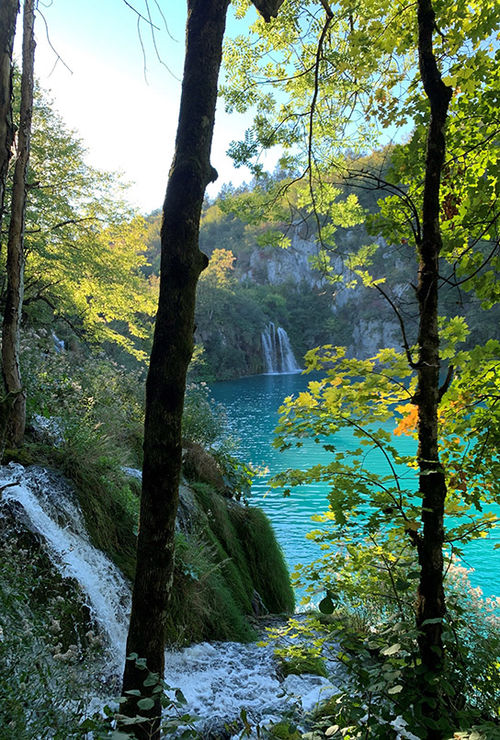 Plitvice Lakes National Park in Croatia.