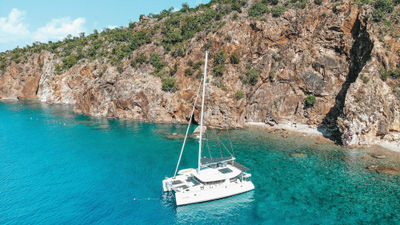 Sail Luna is a charter business based in St. Thomas that explores the waters and coves of the U.S. Virgin Islands.