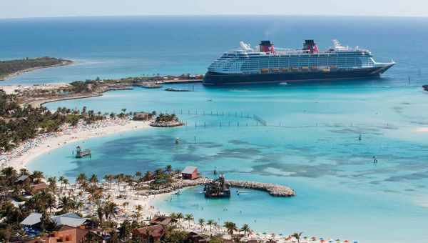 Every cruise from Florida includes a visit to Disney's private island oasis, Castaway Cay. Every cruise from Florida includes a visit to Disney's private island oasis, Castaway Cay.