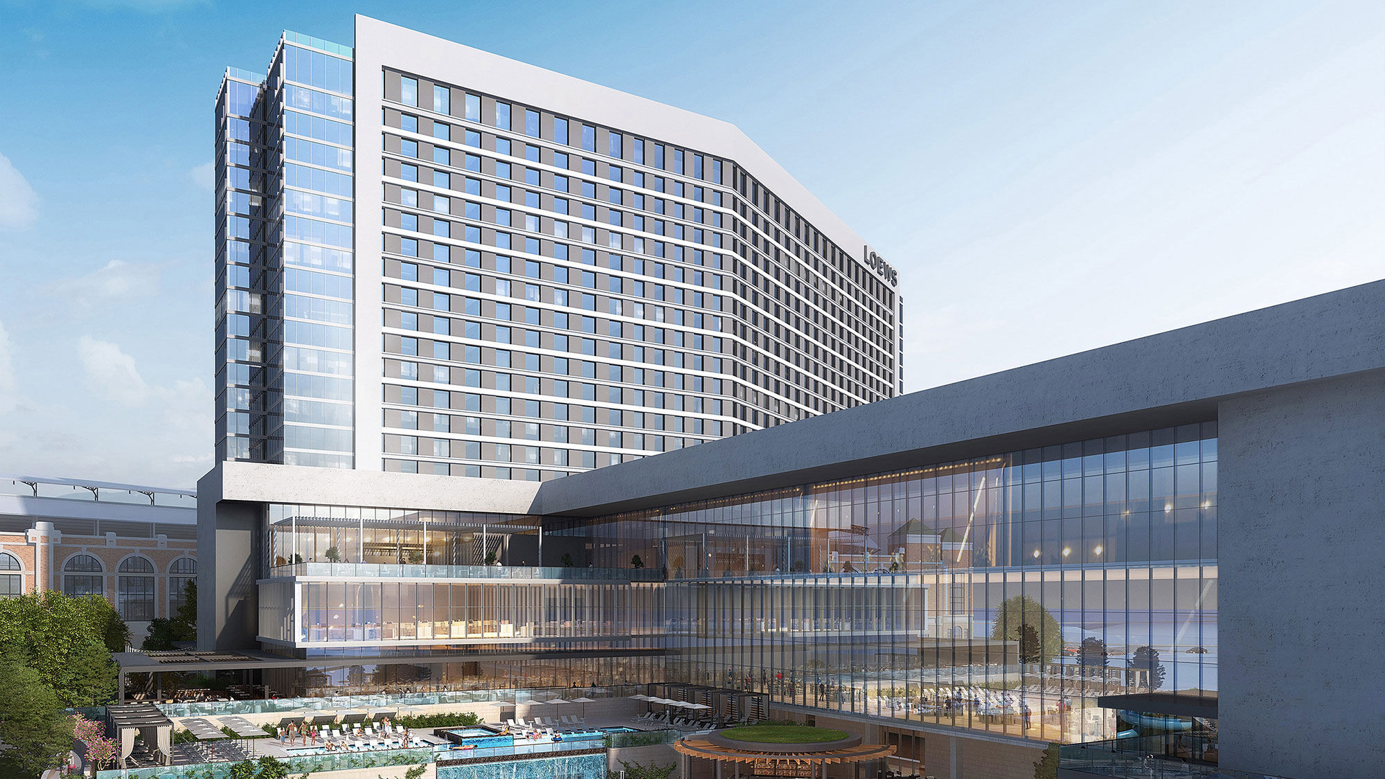 The Loews Arlington Hotel and Convention Center is slated to open in 2024.