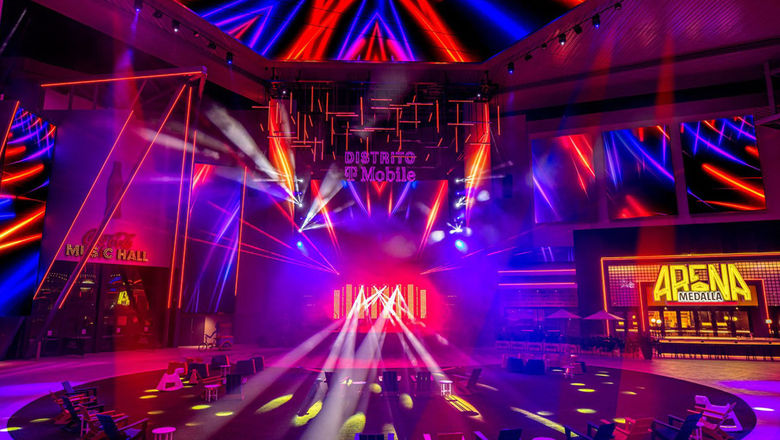 San Juan's Distrito T-Mobile entertainment complex.