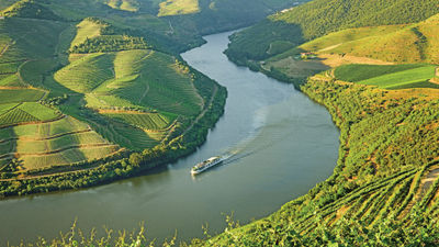 The Scenic Azure was purpose-built to sail the Douro River in Portugal.