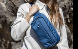 Constructed with the traveler in mind, the convenient and easily accessible Incase Hipsack is made from the equivalent of 13 plastic bottles recovered from marine and coastal environments and features two internal mesh and zippered storage pockets; an exterior, zippered pocket; and an adjustable waistband.
