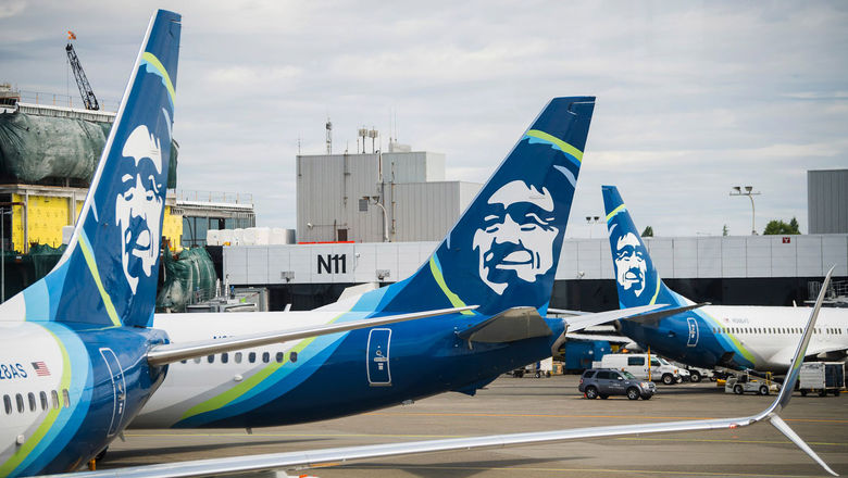 Alaska Airlines, which maintains its largest base in Seattle, canceled 28% of mainline operations on Sunday.