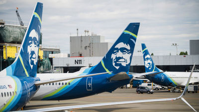The Alaska Airlines ground stop lasted an hour on April 17.
