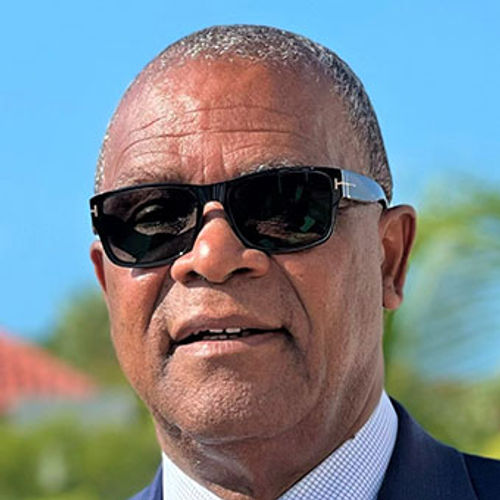 Turks and Caicos premier C. Washington Misick Turks and Caicos premier C. Washington Misick