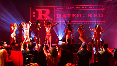 "Rated Red" features 16 dancers, a four-person band and 15 dance numbers.