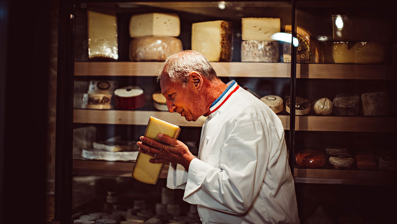The cheese aging cellar is the latest addition to Les Ateliers du Bristol at Le Bristol Paris.