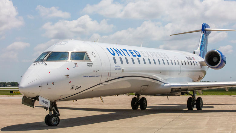 United will employ its new Bombardier CRJ-550 design, with 50 seats -- instead of the usual design of 70 or more seats for the aircraft type -- on many of its flights in the New York market.