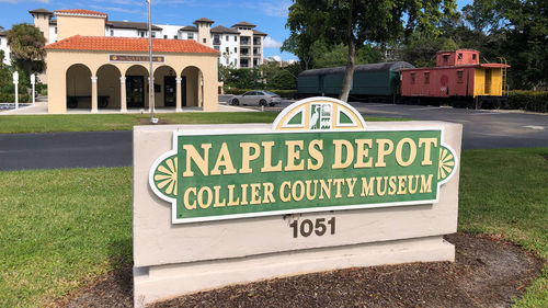The Naples Depot Museum is housed in a rail terminal opened in 1927. The Naples Depot Museum is housed in a rail terminal opened in 1927.