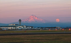 Alaska Airlines is the largest carrier at Portland International Airport.