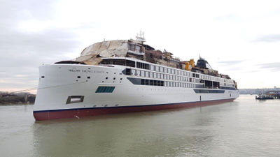 Viking's first expedition ship, the Octantis, was floated out last December. It is scheduled to enter service in January 2022.