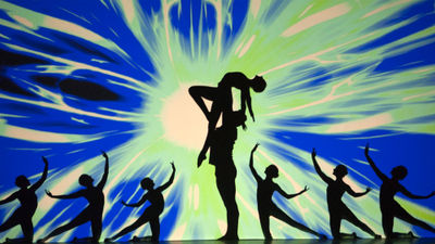 The Silhouettes perform in "America's Got Talent Las Vegas Live" at Luxor in Las Vegas.
