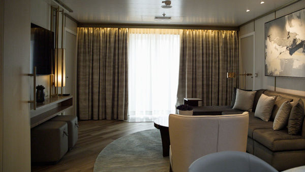 A Sky Suite on the Enchanted Princess.