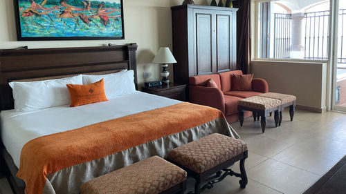 Master Suite bedroom at the resort. Master Suite bedroom at the resort.