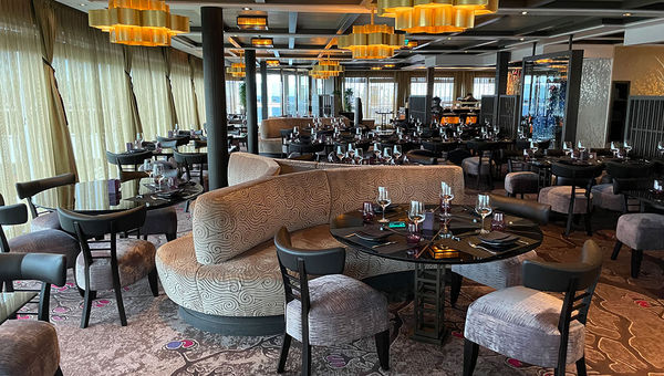 Tamarind, one of the ship's specialty restaurants, features a menu of authentic and flavorful pan-Asian food.