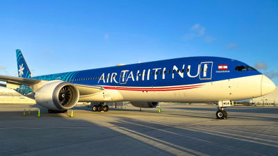 Air Tahiti Nui's Dreamliner has business, premium economy and economy cabins.