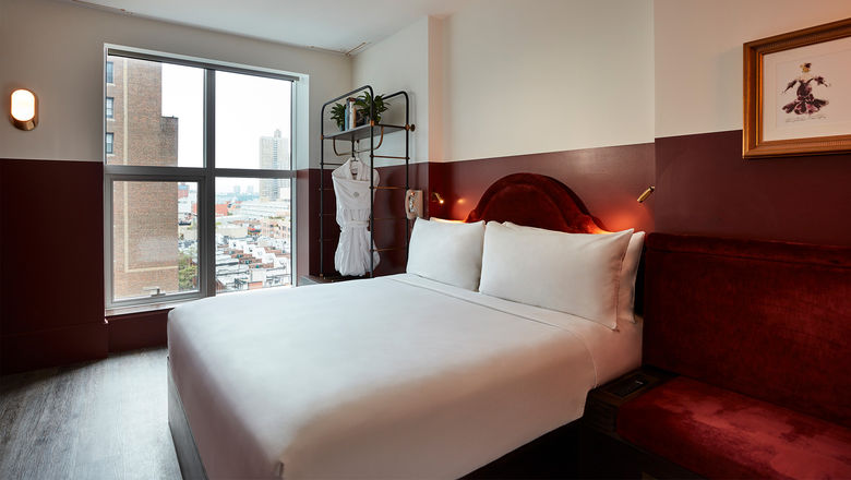 A king room at the Civilian.
