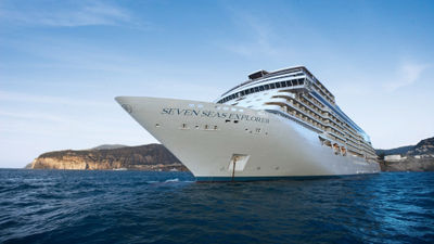 Cruise Planners says demand for luxury products has been solid. Pictured, Regent's Seven Seas Explorer.