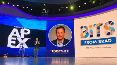 "It's the greatest opportunity and you need to pounce on it," Brad Tolkin told travel advisors.