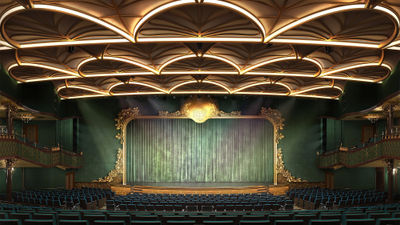 The Walt Disney Theatre aboard the Disney Wish will be home to "Disney The Little Mermaid."