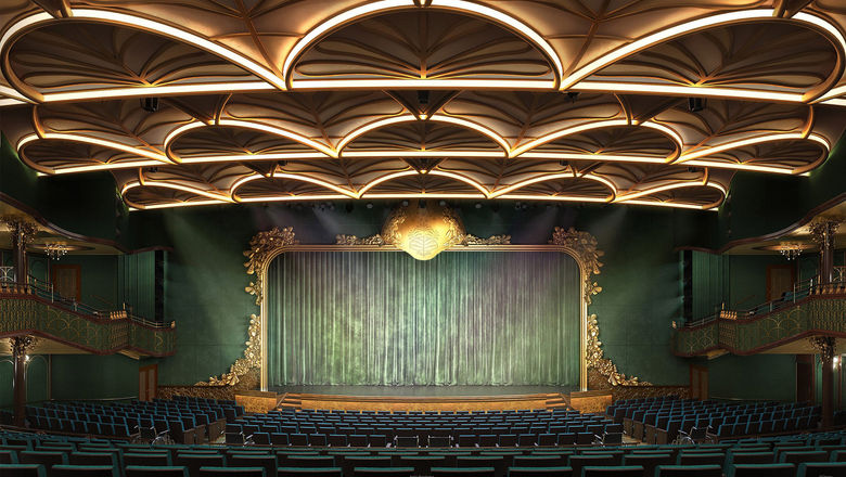 The Walt Disney Theatre aboard the Disney Wish will be home to "Disney The Little Mermaid."