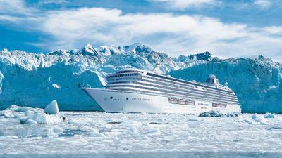 The Crystal Serenity's Alaska cruises will depart from Vancouver and Anchorage.