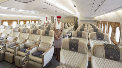 Emirates plans to retrofit 105 widebodies with premium economy cabins by the end of next year.