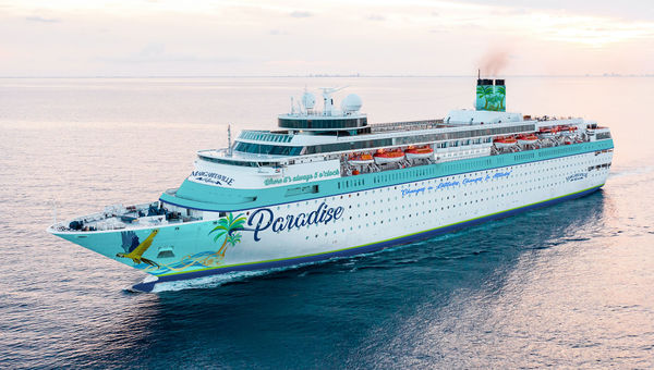 The Margaritaville Paradise will sail two-day cruises from Palm Beach to Grand Bahama.