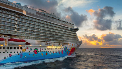 The Norwegian Breakaway is homeporting from New Orleans this winter.