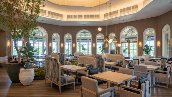 The Knife & Spoon at the Ritz-Carlton Orlando Grande Lakes is a restaurant that's well-known to fine dining devotees. The Knife & Spoon at the Ritz-Carlton Orlando Grande Lakes is a restaurant that's well-known to fine dining devotees.