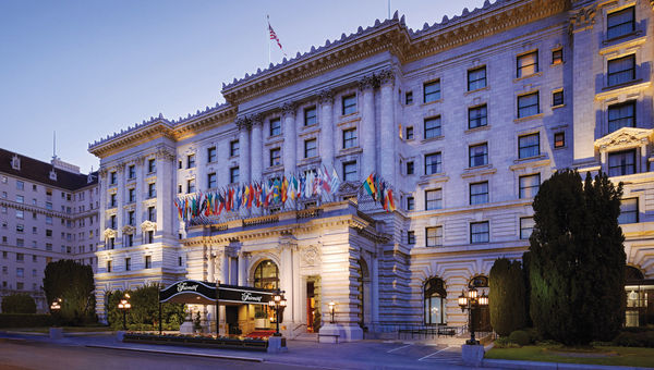 The Fairmont San Francisco, which opened in 1907. The Fairmont San Francisco, which opened in 1907.