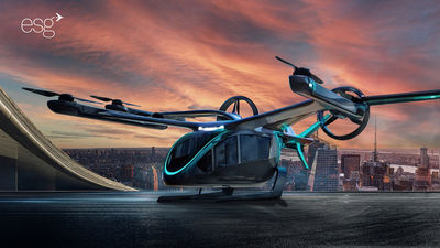 Eve Air Mobility is developing electric vertical takeoff and landing aircraft.