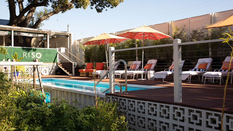 Fort Worth's Hotel Otto is on the grounds of owner Tim Love's restaurant Gemelle and offers guests a selection of amenities, including a pool.