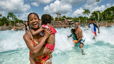 With the reopening of Typhoon Lagoon comes the return of the country's largest outdoor wave pool.