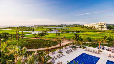 The Dreams Karibana Cartagena Beach was formerly a Conrad resort.