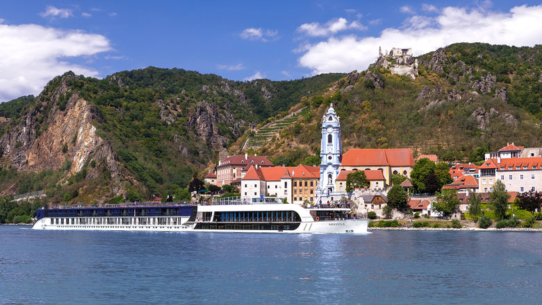 The AmaViola, one of AmaWaterways' river ships.