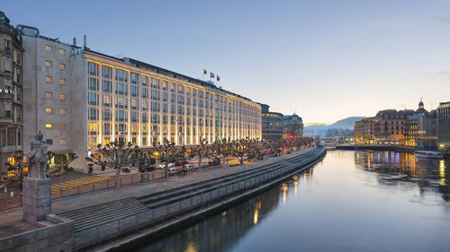 Guests will spend one night at the Mandarin Oriental, Geneva.