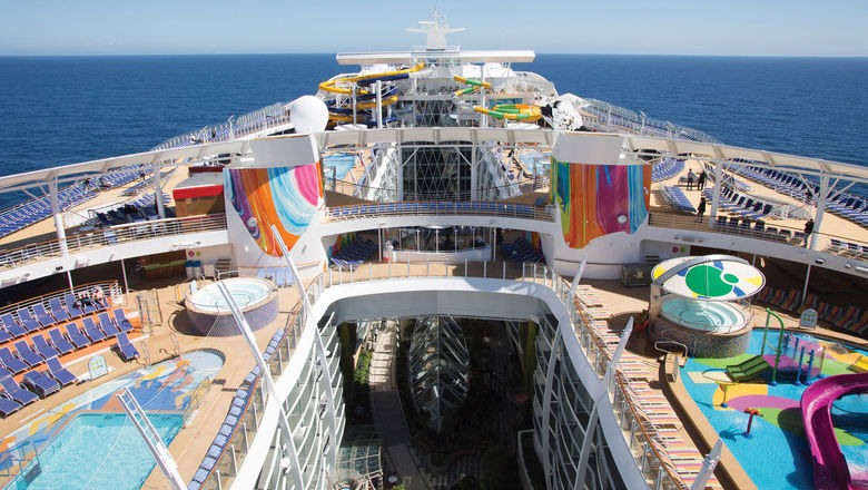 Royal Caribbean International had to cancel cruises on the Symphony of the Seas.