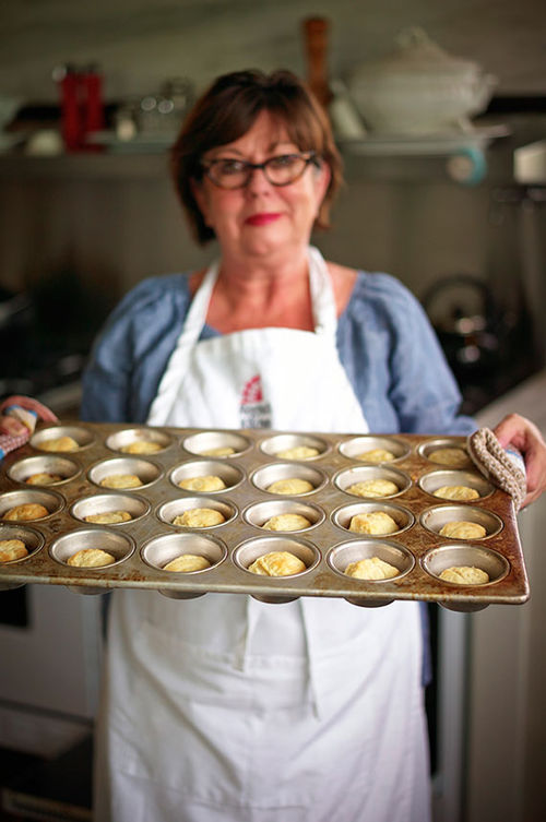 American Queen Voyages culinary ambassador chef Regina Charboneau is known as the “Biscuit Queen of Natchez.” American Queen Voyages culinary ambassador chef Regina Charboneau is known as the “Biscuit Queen of Natchez.”