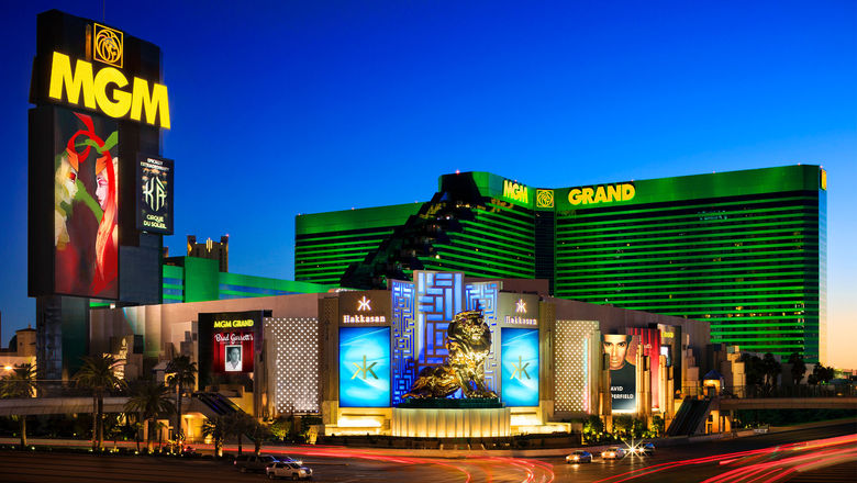 The MGM Grand on the Las Vegas Strip. After a rocky start to the year in January, MGM Resorts International's Las Vegas portfolio staged a strong comeback in February and March.