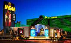 The MGM Grand was cited as a particular bright spot among Las Vegas Strip resorts in the second quarter.