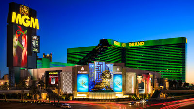 The MGM Grand was cited as a particular bright spot among Las Vegas Strip resorts in the second quarter.